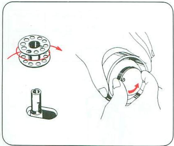 TOSHIBA 2444 - BOBINAGE DE LA CANETTE - 5