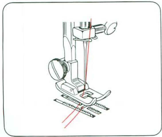 TOSHIBA 2444 - Pour Faire Remonter Le Fil Inférieur - 2