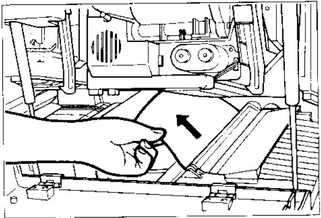 TOSHIBA 1550 - Enlever le papier mal alimenté. - 1