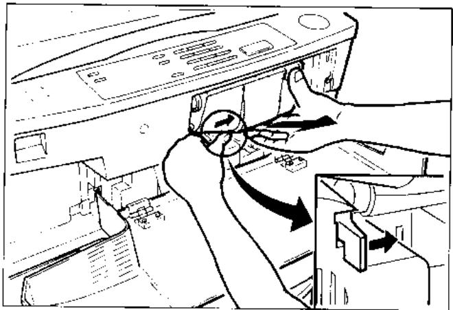 TOSHIBA 1550 - CHARGEMENT DU TONER - 1