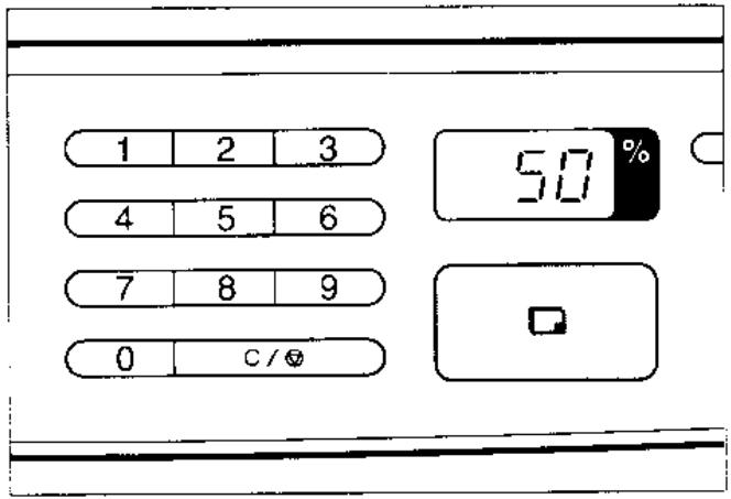 1 2 3 4 5 6 7 8 9 0 C/⊗ 50 %