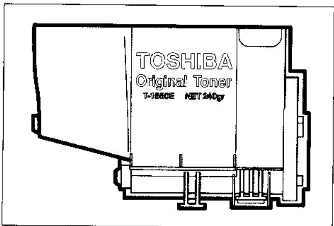 TOSHIBA 1550 - CHARGEMENT DU TONER - 4
