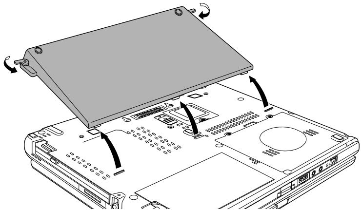TOSHIBA PORTEGE M400 (3G) - Déconnexion de la batterie extensible par tranche - 2