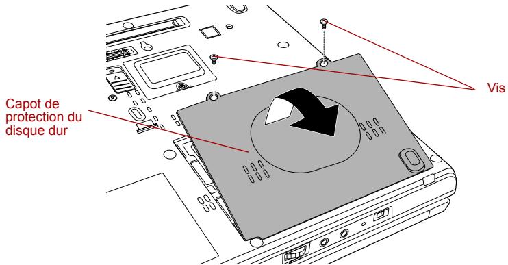 TOSHIBA PORTEGE M400 (3G) - Retrait du disque dur amovible - 1