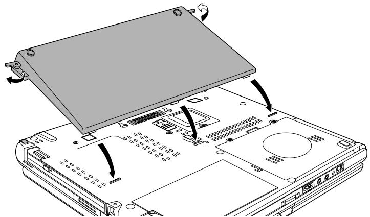 TOSHIBA PORTEGE M400 (3G) - Connexion de la batterie extensible par tranche - 2