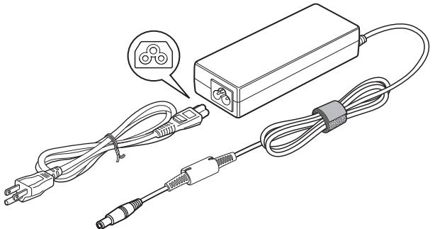 TOSHIBA AT100 - Connexion de l'adaptateur secteur - 2
