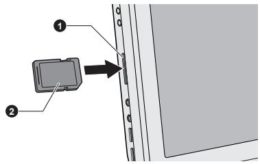 TOSHIBA QOSMIO DX730 - Illustration 3-8 Insertion d'un module mémoire - 1