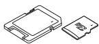 TOSHIBA QOSMIO X870 - Illustration 3-10 Exemples de cartes mémoire - 2
