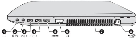 TOSHIBA QOSMIO X870 - Vue de droite - 1