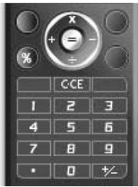 SHARP V903SH - "Organiseur et outils" → "Calculatrice" - 1
