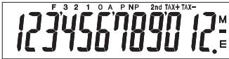 SHARP EL1611P - DISPLAY: - 1
