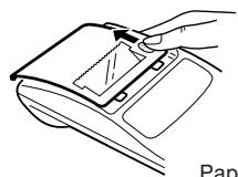 SHARP EL1611P - AUSTAUSCH DER PAPIERROLLE - 6