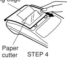 SHARP EL1611P - PAPER ROLL REPLACEMENT - 5