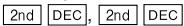 SHARP EL1611P - 2nd 2:A FUNKTIONSTANGENT: - 1