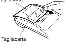 SHARP EL1611P - SOSTITUZIONE DEL RULLO CARTA - 5