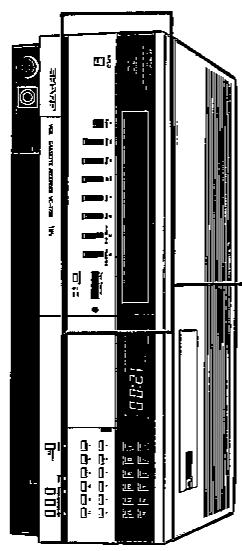 SHARP VC-7750 - Réglage du magnétoscope - 3