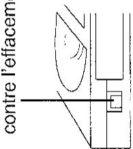 SHARP VC-A60SM - Protection contre l'effacement - 1