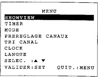 SHARP VC-MH60GM - PAGE MENU - 1