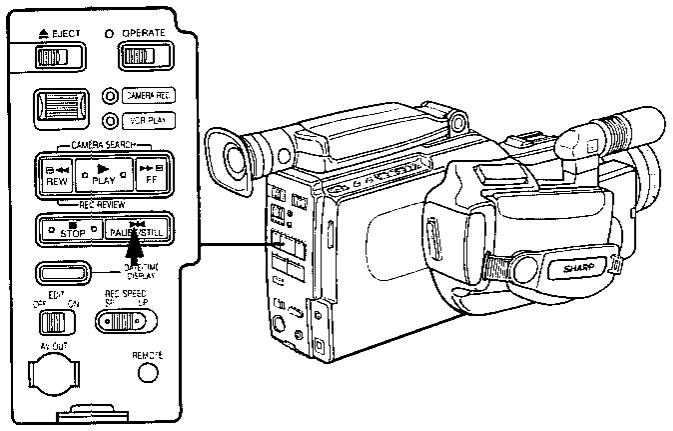 SHARP VL-C780S - Arrêt sur image - 1