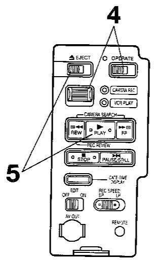 SHARP VL-C780S - Raccordement à un téléviseur muni d'une prise Péritel - 1