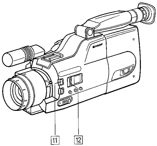 SHARP VL-C780S - Vue de trois quarts avant - 2