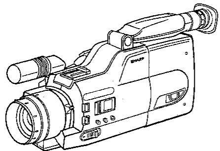 SHARP VL-C780S - Retrait d'une cassette - 1