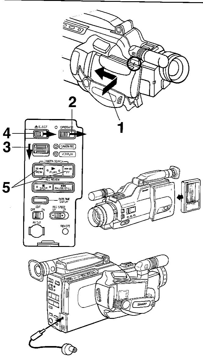 SHARP VL-C780S - Remarque - 1