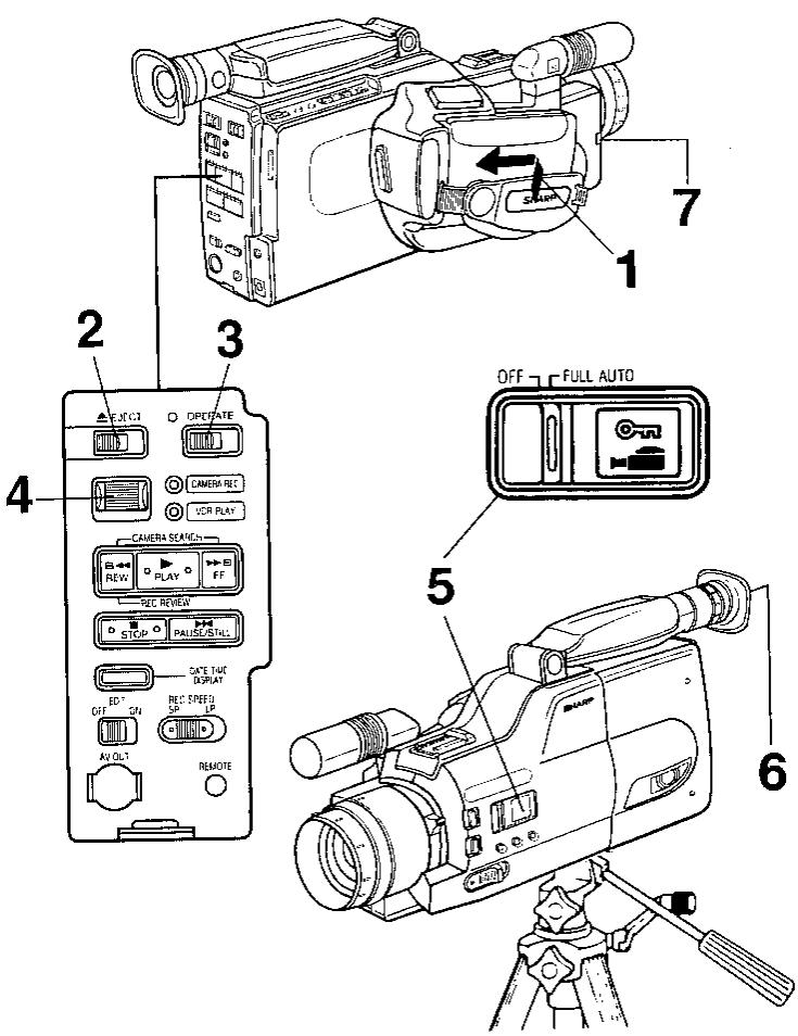SHARP VL-C780S - Remarque - 1