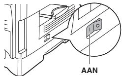 SHARP AL-2051 - HET AANSLUITEN VAN HET NETSNOER / HET APPARAAT INSCHAKELEN - 5