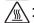 SHARP AL-2051 - Caution label on the machine - 2