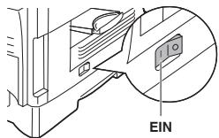 SHARP AL-2051 - ANSCHLIESSEN DES NETZKABELS / EINSCHALTEN - 5