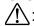 SHARP AL-2051 - Caution label on the machine - 1