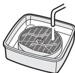 SHARP KC-850E - Rinse the Humidifying Filter repeatedly with lukewarm water to remove all the solution residue. - 1