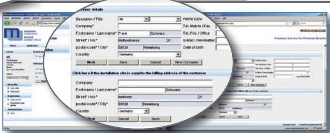 SHARP NA-851 - Installer/customer data - 1