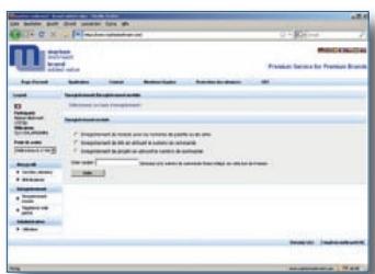 SHARP NA-851 - Créer un compte/sélectionner procédure d'enregistrement - 1