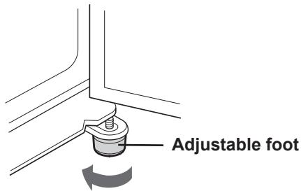 Adjustable foot