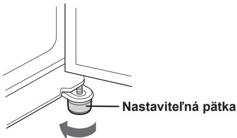 Nastavitelná pätka