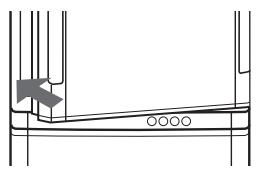 SHARP SJ-WS360T - Bij het sluiten van de deur - 1