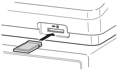 SHARP XE-A217W - ■ Emplacement pour carte SD - 1
