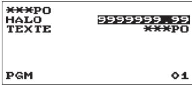 ***PO HALO 9999999_99 TEXTE ***PO PGM 01