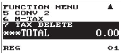 SHARP ER-A247A - Sélection d'une fonction dans le menu - 3