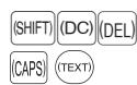 SHARP ER-A247A - Disposition du clavier de programmation - 5