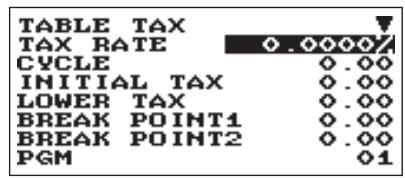 SHARP ER-A247A - Table d'imposition - 2