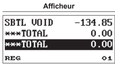 SHARP ER-A247A - Annulation du sous-total - 3