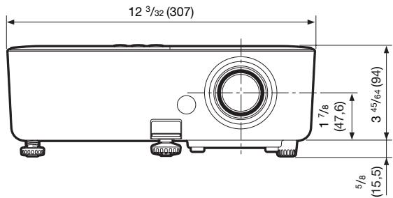 SHARP PG-LX2000 - Dimensions - 2
