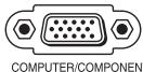 SHARP PG-LX2000 - Prises sur le projeteur - 4