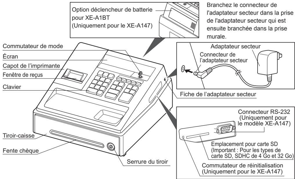SHARP XE-A147 - Vue extérieure - 1
