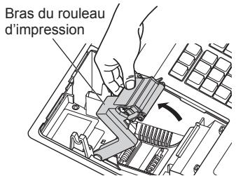 SHARP XE-A147 - NOTA Installé le rouleau de papier dans l'imprimante. Faites bien attention à fixer le rouleau et à découvert correctement l'extrémité du papier. - 2