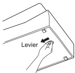 SHARP XE-A147 - Ouverture du tiroir à la main - 1
