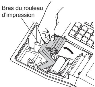 SHARP XE-A147 - ■ Enlèvement du rouleau de papier - 1